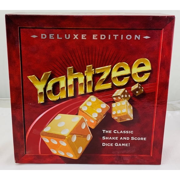 Pre-Owned Yahtzee Deluxe Board Game 1997 Milton Bradley Complete Great Condition
