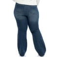 thumbnail image 7 of A3 Denim Women's Plus Size High Rise Flare Jeans, 7 of 7