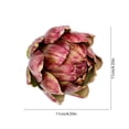 thumbnail image 3 of Artificial Artichoke Decor, Faux Vegetable Ornament, Realistic Kitchen Accent, Displays Layered Gradient Petals and Keeps Shape Year Round for Kitchen Table, Floral Arrangement, and Store Display., 3 of 6
