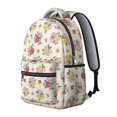 thumbnail image 2 of Pioneer Flower Floral Print Pattern Backpack for School, Cute School Bag with Adjustable Shoulder Straps and Padded Back, 15.3"x11"x7.1", 2 of 4