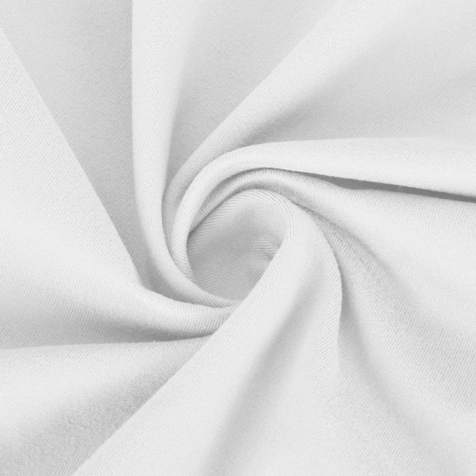 Hueook Plus Size Dresses Cocktail Dresses for Wedding Guest Womens Casual Plus Size V-Neck Solid Short Sleeve Boho Dress Dress with Pockets White XL