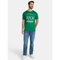 thumbnail image 2 of St. Patrick's Day Men's Graphic Tee Lucky Charm from Way to Celebrate, Sizes XS-5XL, 2 of 4