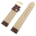 thumbnail image 4 of Genuine Leather Watch Band Strap Litchi Pattern Printed Pin Buckled Adjustable Leather Wristband Wristwatch Bands Replacement Watchbands, 4 of 9