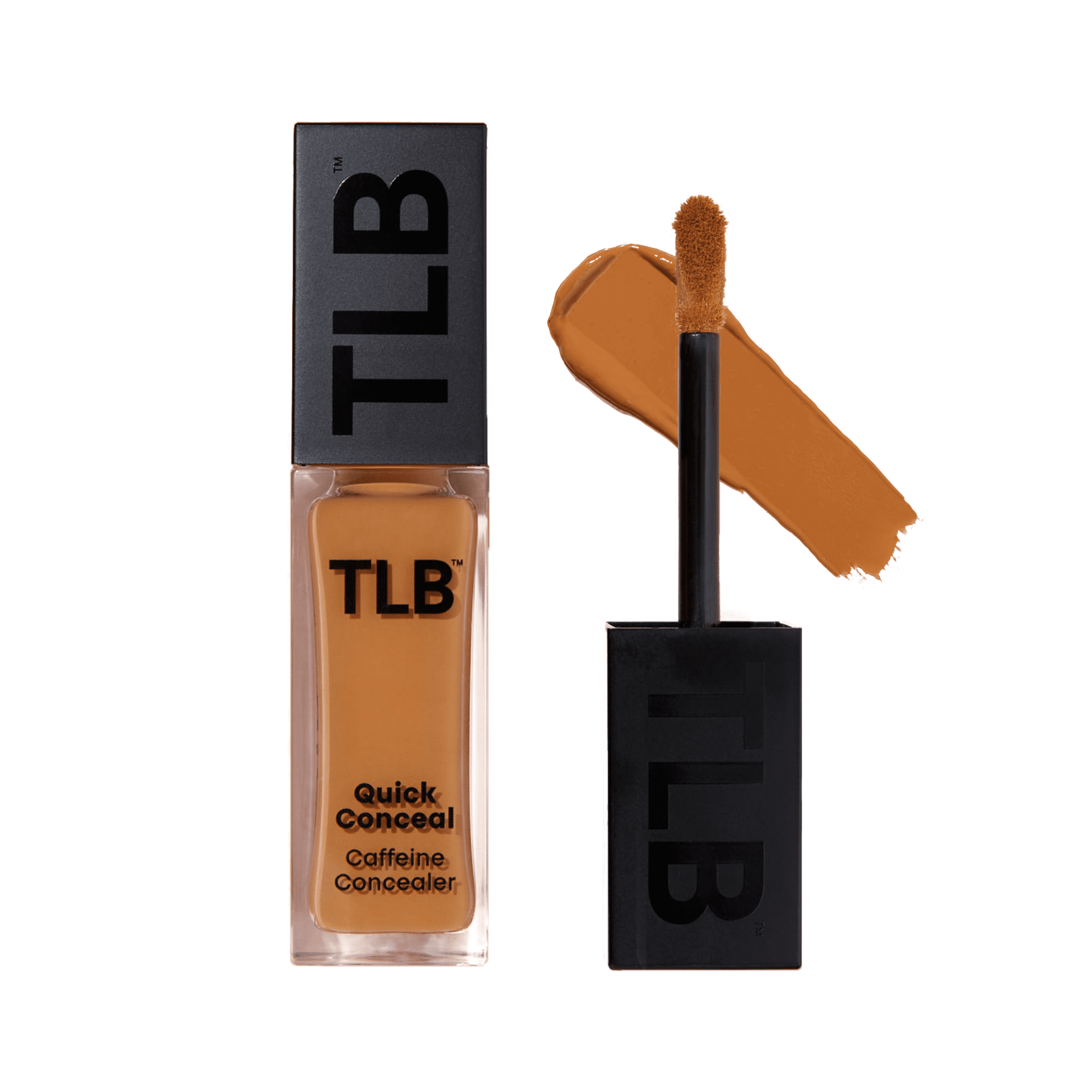 The Lip Bar Quick Conceal Caffeine Infused Concealer, Cinnamon 1.0, Hydrating, Medium Coverage