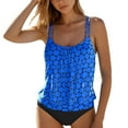 thumbnail image 1 of adviicd Tankini Haut de Maillot de Bain pour Femmes 2026 - Haut de Bain Gainant Seulement Haut de Maillot de Bain Modeste Haut de Maillot Sans Bas (Bleu, G), 1 of 8