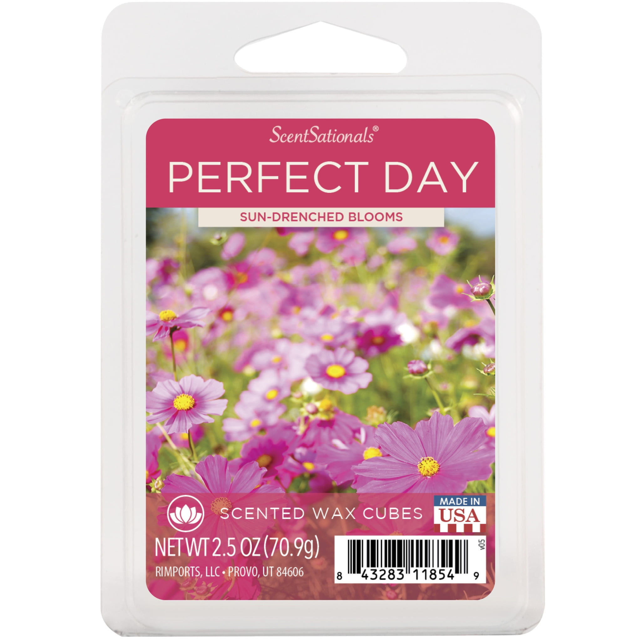 Perfect Day Scented Wax Melts, ScentSationals, 2.5 oz (1-Pack)