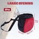 thumbnail image 2 of Greeniant Saco de polvo de magnesia con cordón para escalada, resistente al desgaste y repelente al agua para actividades al aire libre Ropa Deportiva, Zapatos negro rojo, 2 of 6