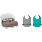OXO Tot Booster Seat & Roll Up Bib Bundle