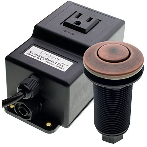 Single Outlet Sink Garbage Disposal Air Activated Switch