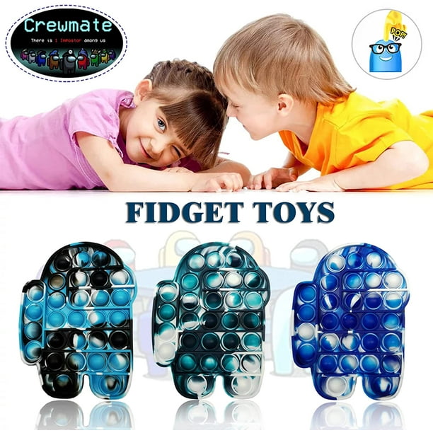 Silicone Pop Bubble Sensory Fidget Toy, Squeeze Sensory Pop it