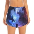 thumbnail image 2 of Salouo Red And Blue Fire Dragon Print Women's 2 in 1 Running Shorts Double-Layer Shorts Athletic Workout Gym Yoga Shorts Running Shorts for Women-X-Large, 2 of 7