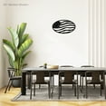 thumbnail image 3 of American Flag Wall Decor | Oval Metal American Flag Wall Art | USA US Patriotic Wall Decor Home Accent for Indoor or Outdoor Patriotism | 3 Sizes / 13 Colors - Handmade in the USA, 3 of 6