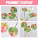 thumbnail image 4 of unbranded 6Ud Ramo Anthurium Artificial Para Decorar , Dormitorio Y Sesiones Fotográficas, 4 of 8