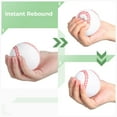 thumbnail image 3 of 12 pelotas de béisbol de entrenamiento de espuma, pelotas de béisbol suaves para adolescentes, mini pelotas de espuma de 2,2 pulgadas para aliviar el estrés, pelotas deportivas para atrapar y practica, 3 of 7