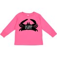 thumbnail image 3 of Inktastic Crabby Pants Boys or Girls Long Sleeve Toddler T-Shirt, 3 of 5