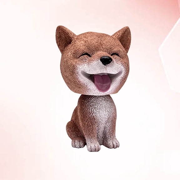 COOPHYA Multi Color Vehicle Mounted Ornament Creative Dog Figurine for Car and Home Decoration