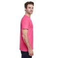 thumbnail image 3 of Gildan Short Sleeve T-Shirt for Men, Heavy Cotton Crewneck Classic Shirt, Safety Pink Tee, 3XL, 3 of 5