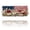 American Flag, variant on USA 250th Anniversary License Plate, Personalized Black and White Car Front License Plate Cover, Car Decor Accessory Stainless Aluminum Metal Rust-Proof Car Plate Novelty Vanity Tag 6 X 12 Inch