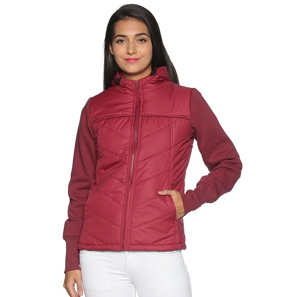 Women Solid Stylish Casual Bomber Jacket