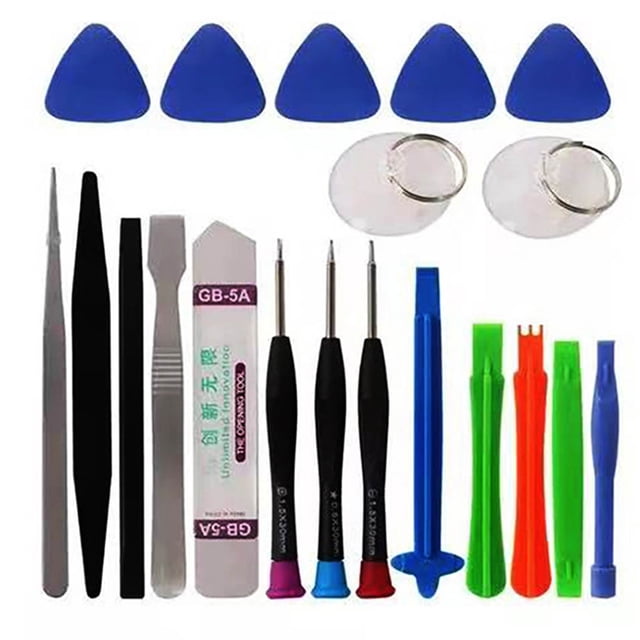 freestylehome Kit d'Outils de Réparation de Téléphone Mobile 20-en-1 Tournevis Électronique Spudger Ouverture à Enclenchement