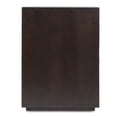 thumbnail image 3 of Dark Brown Nightstand - Modern Wooden Bedroom Side Table, 3 of 5