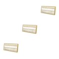thumbnail image 4 of relayinert Handmade 1:35 Scale 3D Model Brass Door Educational Toys Scenery Style B 3Set, 4 of 6
