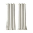 thumbnail image 6 of SUNSMART Polyester Printed Faux Silk Total Blackout Window Panel Pair SS40-0136, 6 of 7