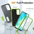 thumbnail image 3 of TECH CIRCLE for Samsung Galaxy A16 5G Case, Anti-Drop Hybrid Heavy Duty Protective Phone Cover Shockproof Rugged Military Bumper Tough Kickstand Cover for Samsung Galaxy A16 5G 6.7" 2024,Gray, 3 of 9