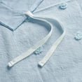 thumbnail image 6 of Home Essence Kay Tufted Cotton Blue 7 Piece Duvet Cover Set, King or California King, 6 of 14
