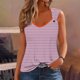 thumbnail image 1 of Puntoco Camisola básica para mujer Camiseta sin mangas con estampado para mujer Camiseta holgada sin mangas, 1 of 4