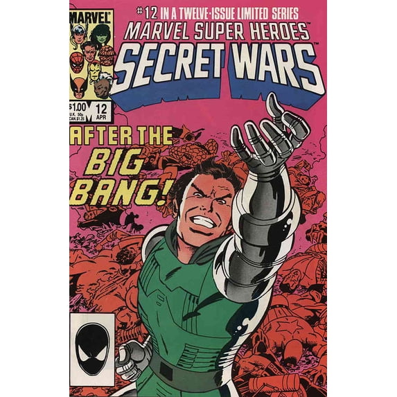 Marvel Super Heroes Secret Wars #12 VF ; Marvel Comic Book