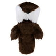 thumbnail image 2 of pitrice Animal Golf Club Headcover Protector for 460 cc/No.1 Wood Driver Brown Rat, 2 of 9
