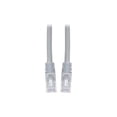 thumbnail image 1 of CableWholesale.com - Câble de Raccordement - RJ-45 (m) à RJ-45 (m) - 7 Pieds - UTP - CAT 6 - Moulé, Strié - Gris, 1 of 4