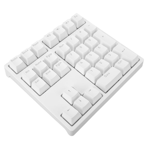 Teclado Numérico Mecánico, Teclado Numérico USB C Con Cable De 34 Teclas Con Interruptores Azules Y Retroiluminación RGB, Plug And Play Para Computadora Portátil Y PC De