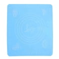 thumbnail image 2 of Estera para amasar rodante de masa de pastel de silicona de tamaño pequeño Almohadilla para hornear con escala Wdftyju Libre de BPA, 2 of 9