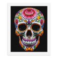thumbnail image 5 of Paint by Numbers Kit for Adults, Colorful Floral Skull Art Paint by Numbers, Easy Paint by Numbers Kit for Adults Beginner, DIY Adult Paint by Number Kits on Canvas, Home Decor 12x16in, 5 of 7