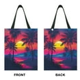 thumbnail image 2 of Yuyamidu Coconut Tree Car Garbage Bags Sunset Vehicle Trash Bags Bins Hanging Auto Storage Bag Universal Car Interior Accessories for Front Seat, Back Seat, 2 of 7