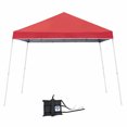 thumbnail image 1 of Z-Shade 10 x 10 Ft Tente à Baldaquin avec 4 Sacs de Poids, Rouge, 1 of 12