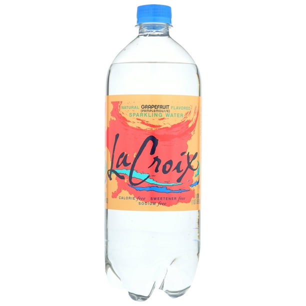 Lacroix Sparkling Water Grapefruit, 1 Liter