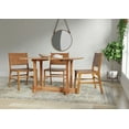 thumbnail image 6 of Carolina Classics Acacia Wood Dining Table in Honey Gold Brown, 6 of 8