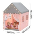 thumbnail image 4 of Princess Tent w/Star Light String and 2pcs Windows Playhouse Tent Large Space Fairy Castle Tent for Reading and Relaxing Play Tent for Kids Christmas Gift, 4 of 6