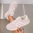 thumbnail image 3 of EKVAHL Orthopedic Walking Shoes for Women, Breathable Mesh Tennis Shoes, Wide Toe Box Zero‑Drop Casual Sneakers Purple, 3 of 6