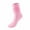 Pink, variant on HAPIMO 3 Pairs, Solid Color Slouch Socks Bubble Socks Breathable Christmas Scrunch Socks Cute Winter Thermal Knitted Socks Warm Calf Crew Socks Xmax Gift Yellow