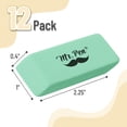 thumbnail image 2 of Mr. Pen- Erasers, 12 Pack, Green Pencil Eraser, Erasers for Pencils, Mr Pen Erasers, Erasers for All Occasions, 2 of 8