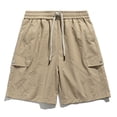 thumbnail image 1 of pstuiky Pantalones cortos de gimnasio para hombre, Pantalones cortos informales para hombre, para uso diario, para playa, trabajo y actividades al aire libre, transpirables., 1 of 7