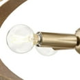 thumbnail image 4 of P350280-205 Progress Lighting Allegheny - 4 Light Flush Mount-12.12 Inches Tall and 24 Inches Wide-Soft Gold Finish, 4 of 10