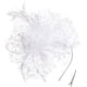 thumbnail image 1 of Tocado de novia Babeyond con clip extraíble - Accesorio para el Derby de Kentucky con plumas de perla para mujer, 1 of 6