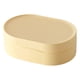 thumbnail image 1 of Bewildely Caja de almacenamiento de cepillos con tapa organizadora a prueba de fugas a prueba de polvo estuche portátil contenedor ducha al aire Cocina y Comedor Amarillo, 1 of 6