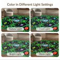 thumbnail image 7 of ODIKA 5'x7' Washable Area Rug Astronaut Cyber Arcade Galaxy Motif Fireworks Anime Flowing Dynamic for Small Living Room, Bedroom, Easy Care, Non-Shedding, Pet Friendly, 7 of 7