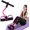 Pink, variant on Multifunction Pedal Resistance Band – 6-Tube Elastic Tension Rope, Natural Latex Fitness Band for Waist, Arm, Leg & Abdomen Stretching Training